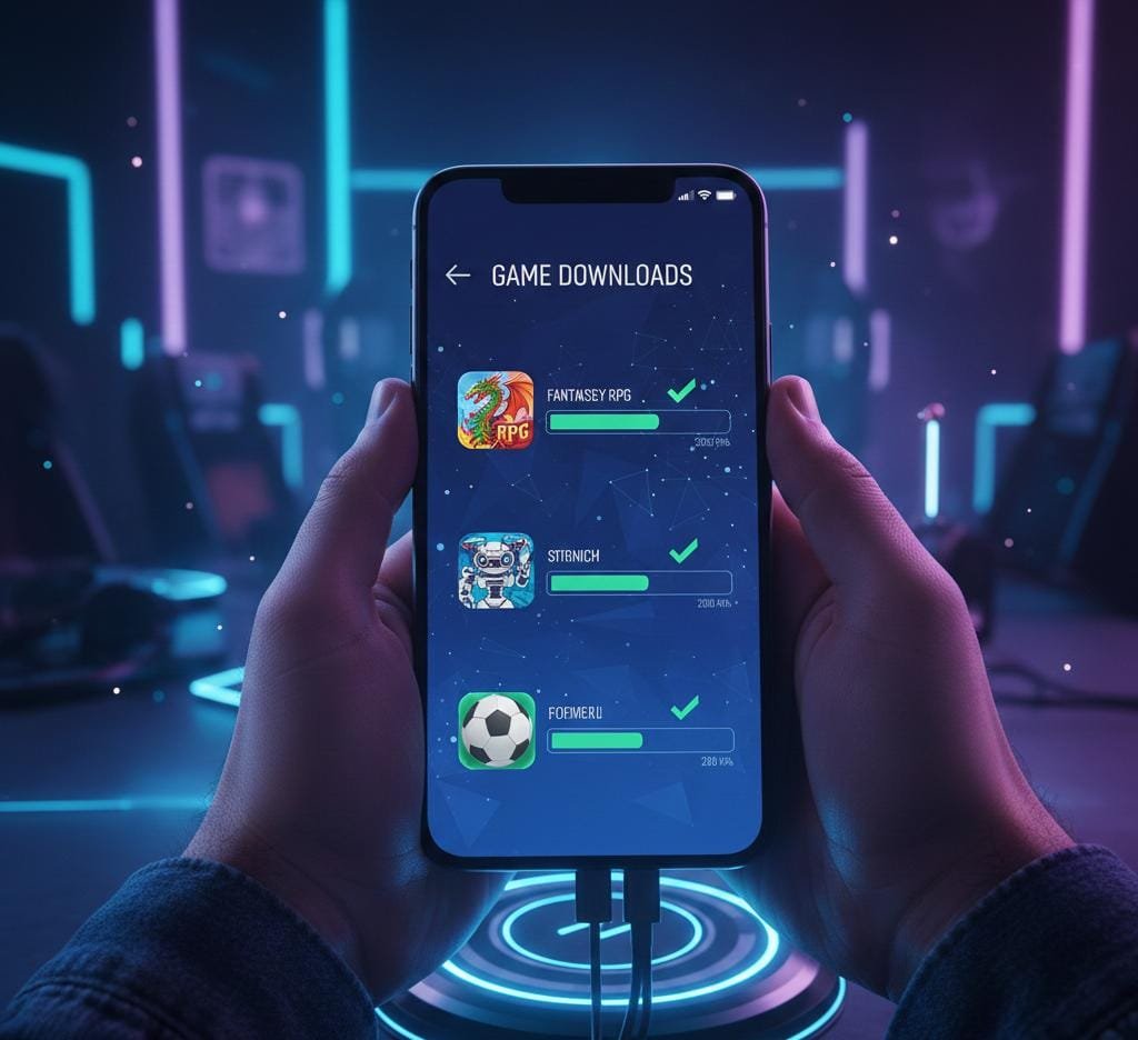 como baixar jogos na Galaxy Store