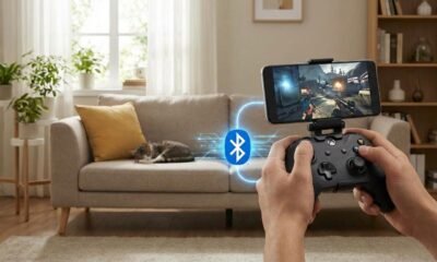 Como conectar controle no celular